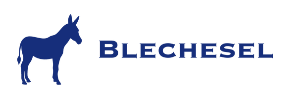 Blechesel Logo | Die Adresse für bunte Ohrringe